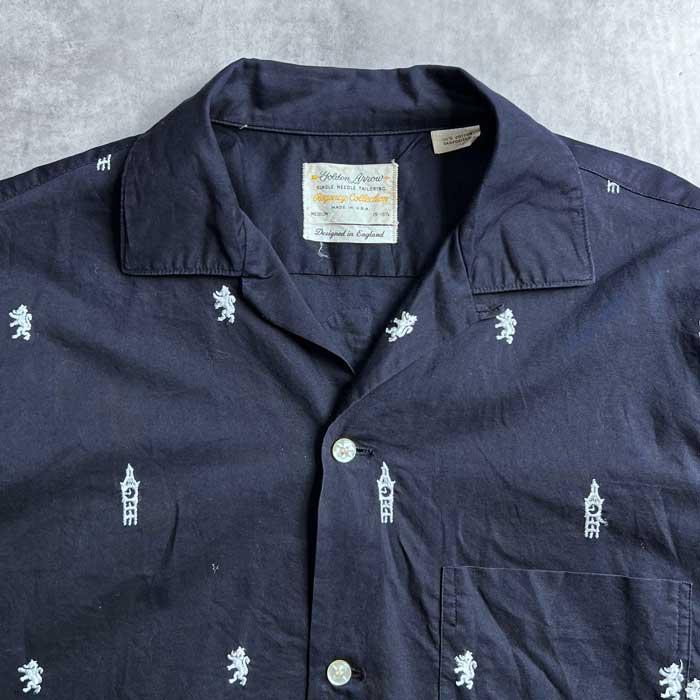 トップス 60s Golden Arrow Regency open collar トップス 60s Golden Arrow Regency open collar VINTAGE 60's GOLDEN