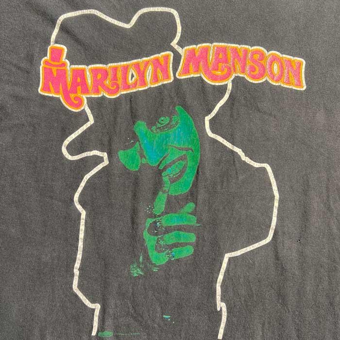 90's MARILYN MANSON SMELLS LIKE CHILDREN T-SHIRTS BLACK/XL Made in