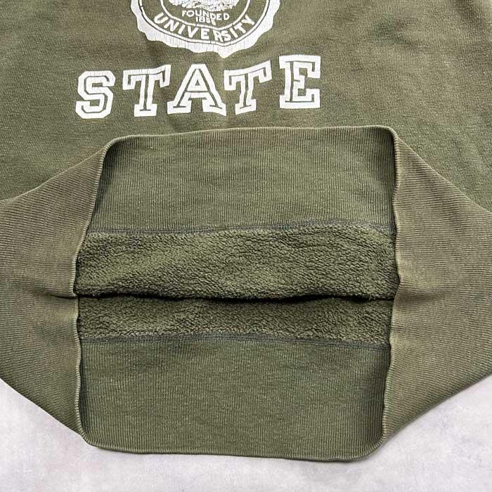 60's ビンテージスウェット MICHIGAN STATE ラグラン USA 60's ビンテージスウェット MICHIGAN STATE ラグラン USA
