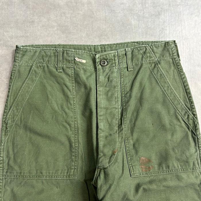 70's U.S.ARMY BAKER PANTS OG-107 W30L31 70年代 ベイカー 70's U.S.ARMY BAKER PANTS OG-107 W30L31 70年代 ベイカー