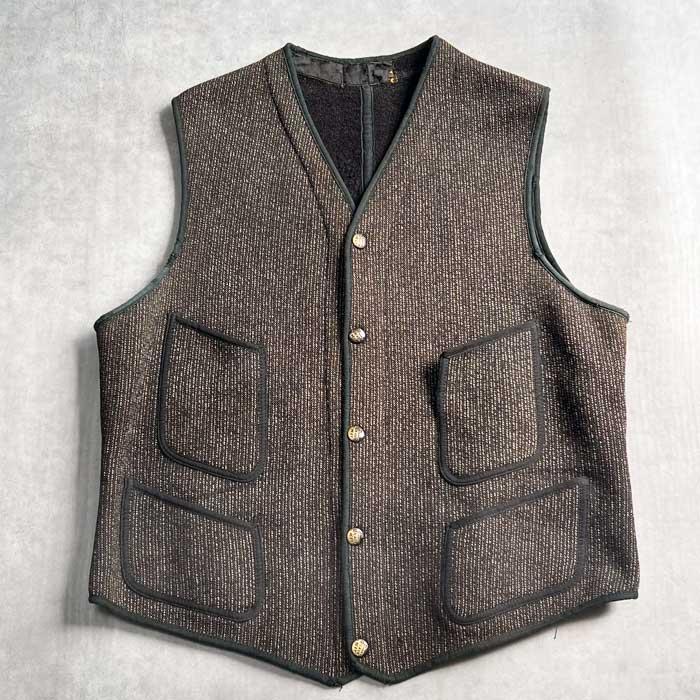 ブラウンズビーチ ベスト ブラウン42 VINTAGE 30'S BROWN'S BEACH VEST ヴィンテージ 30年代 ブラウンズ