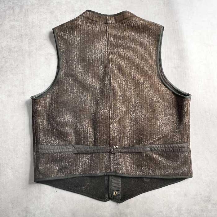 VINTAGE 30'S BROWN'S BEACH VEST ヴィンテージ 30年代 VINTAGE 30'S BROWN'S BEACH VEST ヴィンテージ 30年代
