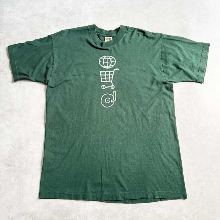 90'S U2 POP MART TOUR T-SHIRT GREEN/XL 90年代 ポップマート ツアー
