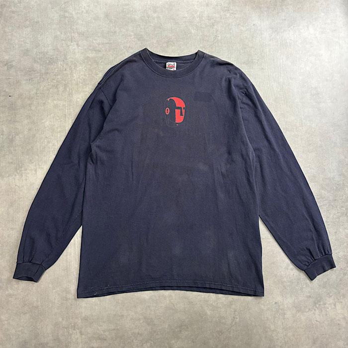 Pearl Jam 00s ロンT L USA製 パールジャム anvil 00's PEARL JAM Binaural Head Long Sleeve T-SHIRT Made in USA NAVY