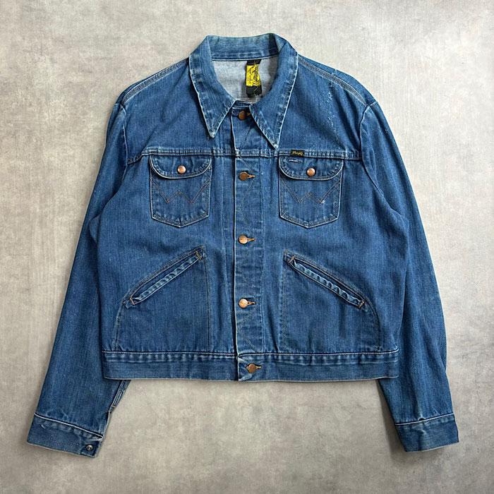 80's Wrangker 126MJ DENIM JACKET BIG SIZE 50相当 Made in USA 80