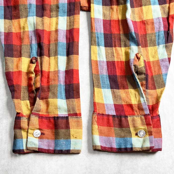 McGREGOR VINTAGE 60'S NO IRON OPEN COLLAR LONG SLEEVE SHIRTS