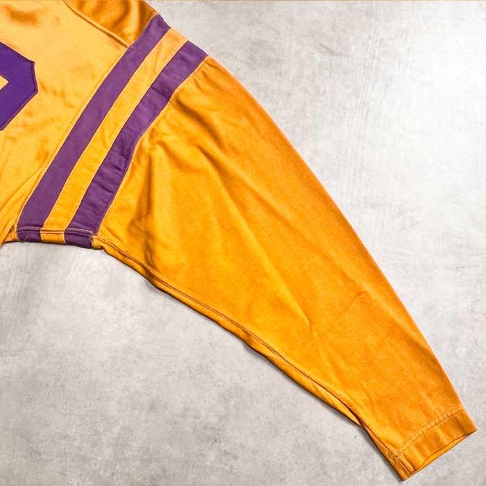 VINTAGE 60'S RUSSELL SOUTHERN FOOTBALL T-SHIRTS MUSTARD/40
