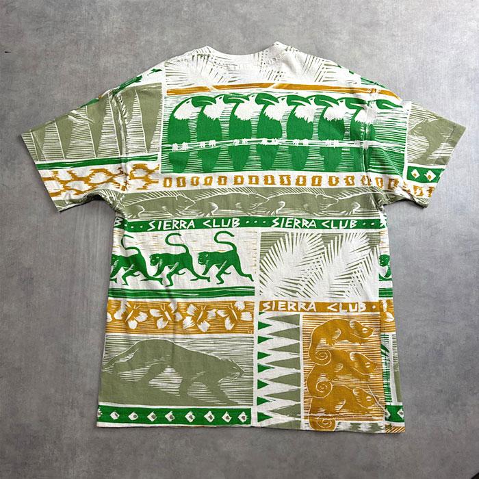 【90's】DWARVES ヘインズボディー ヴィンテージ Tシャツ（XL） 90'S HANES Sierra Club T-Shirt Made in USA XL/GREEN 90年代