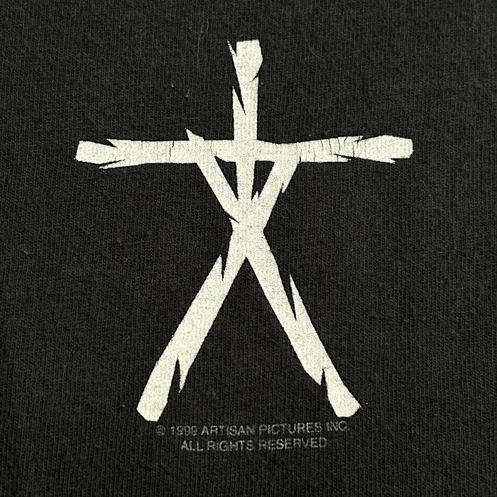 レア　90s　ブレアウィッチプロジェクトTシャツ 90'S THE BLAIR WITCH PROJECT Movie T-Shirt XL/BLACK 90年代