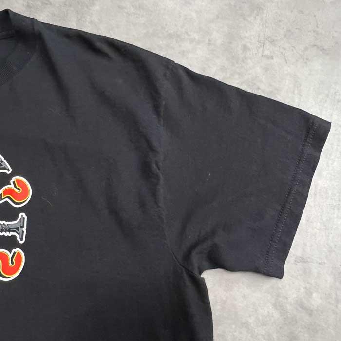 90'S FASHION VICTIM DEVIL T-SHIRTS BLACK/L Made in USA 90