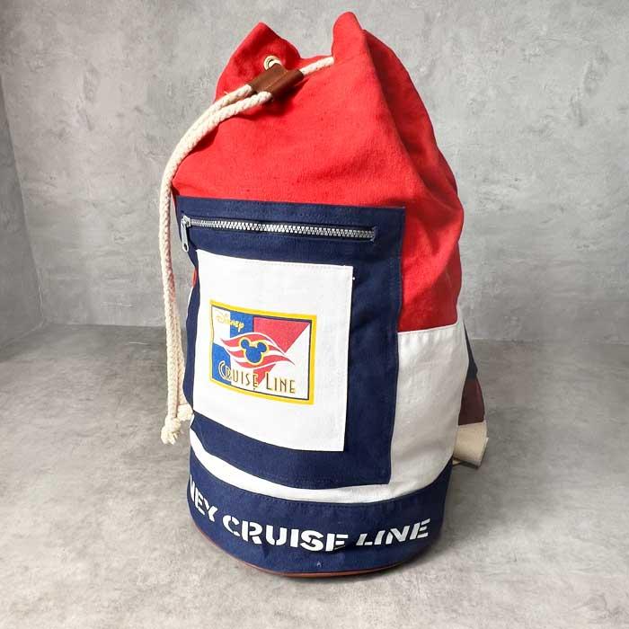 Disney DISNEY CRUISE LINE SEA BACKPACK RED WHITE BLUE Disney DISNEY CRUISE LINE SEA BACKPACK RED WHITE BLUE