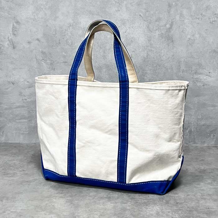 L.L.Bean（エルエルビーン） 80-90'S L.L.BEAN TOTE BAG BLUE/NATURAL