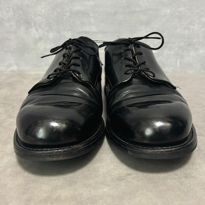 80's USNavy サービスシューズ　CRADDOCK-TERRY 81/2 79年製 デッドストック U.S NAVY CRADDOCK TERRY社製 レザー