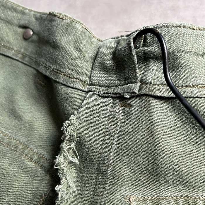 40-50's U.S.ARMY 13STAR BOTTON BAKER PANTS W30L31 40-50年代