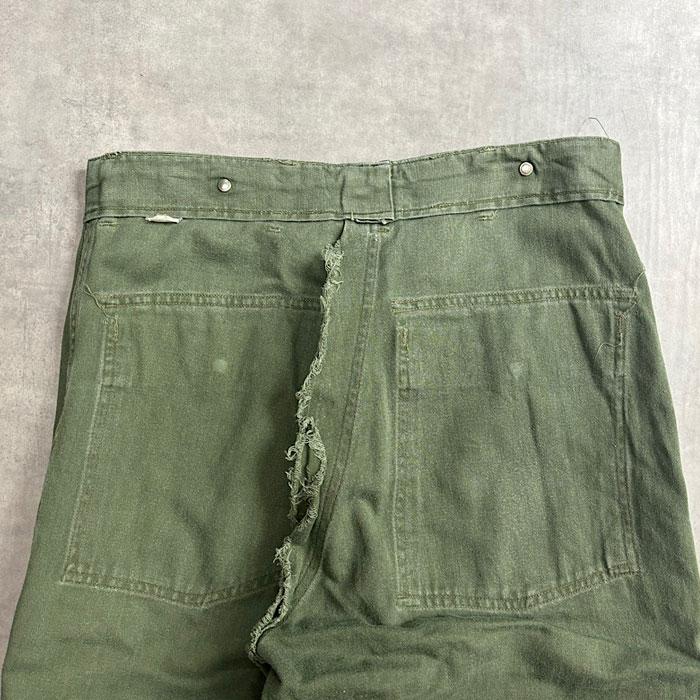 40-50's U.S.ARMY 13STAR BOTTON BAKER PANTS W30L31 40-50年代 40-50's U.S.ARMY 13STAR BOTTON BAKER PANTS W30L31 40-50年代