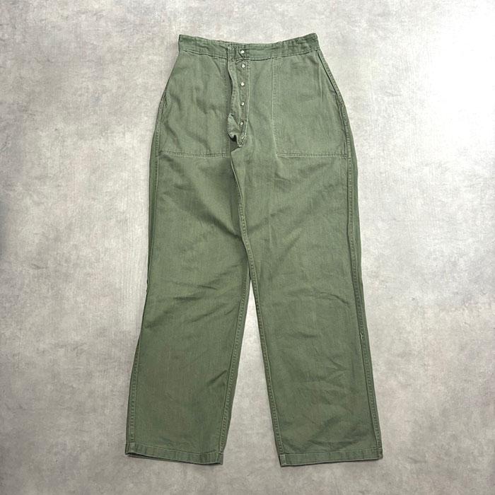 40-50's U.S.ARMY 13STAR BOTTON BAKER PANTS W30L31 40-50年代 40-50's U.S.ARMY 13STAR BOTTON BAKER PANTS W30L31 40-50年代
