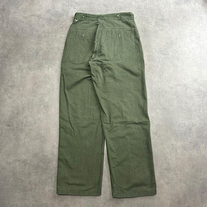 40-50's U.S.ARMY 13STAR BOTTON BAKER PANTS W30L31 40-50年代 40-50's U.S.ARMY 13STAR BOTTON BAKER PANTS W30L31 40-50年代