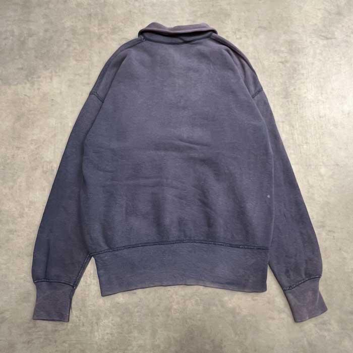 最終値下げ　60s ヴィンテージ　velva sheen ハーフジップスウェット 50'S VELVA SHEEN HALF ZIP SWEAT SHIRTS NAVY 50年代 ベルバシーン