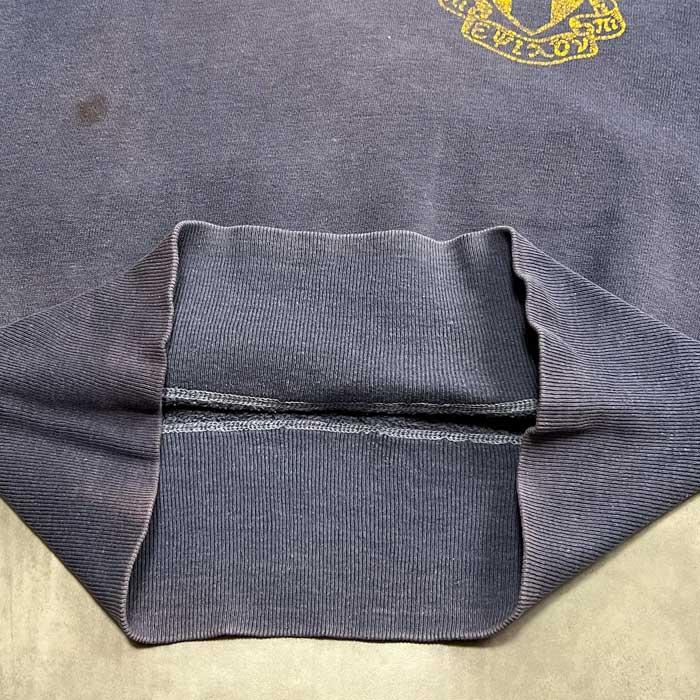 50'S VELVA SHEEN HALF ZIP SWEAT SHIRTS NAVY 50年代 ベルバシーン