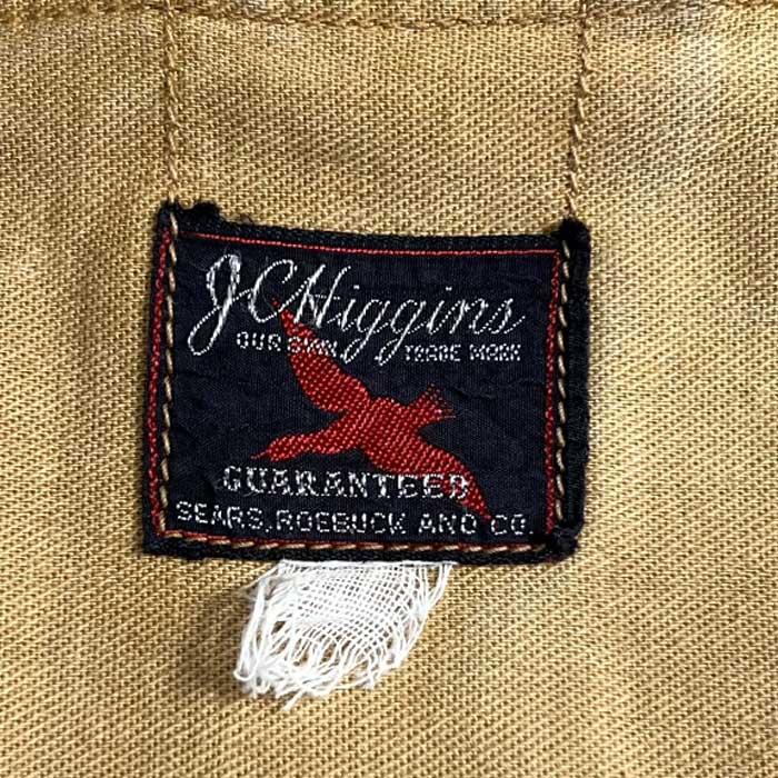 50's Sears JC HIGGINS HUNTING VEST 50年代 シアーズ ジェーシー
