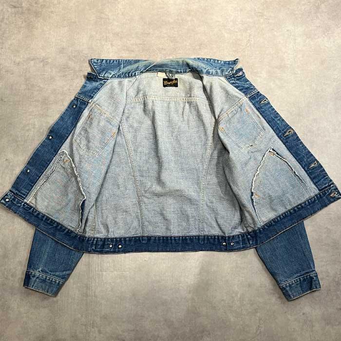 70'S Wrangler 124MJ Denim Jacket Made in USA Size/48 70年代 70'S Wrangler 124MJ Denim Jacket Made in USA Size/48 70年代