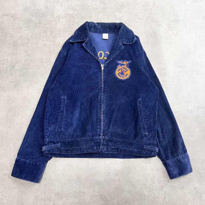 FFA コーデュロイジャケット ネイビー サイズ40 70's FFA COUDUROY JACKET Size40 70年代 FFA コーデュロイ