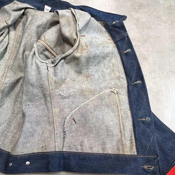 maverick 70'S MAVERICK 3JO3MJ Denim Jacket Dead Stock Made maverick 70'S MAVERICK 3JO3MJ Denim Jacket Dead Stock Made
