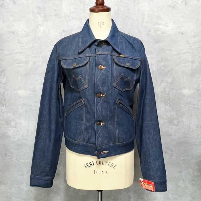 maverick 70'S MAVERICK 3JO3MJ Denim Jacket Dead Stock Made maverick 70'S MAVERICK 3JO3MJ Denim Jacket Dead Stock Made