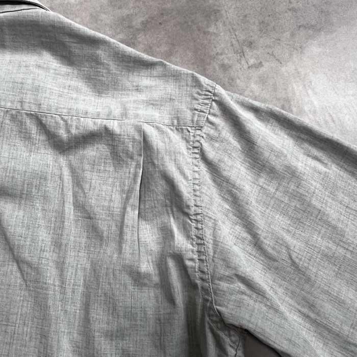 60'S Mr.Park Sports Wear Open Collar Box Shirts LIGHT GRAY/M 60