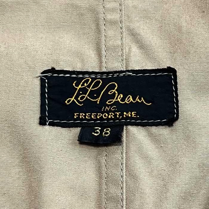 エルエルビーン　ハンティングジャケット　ベージュ　ビック大きめXXLサイズ ビンテージ】L.L.Bean【LLビーン】【ベージュ】ハーフムーン
