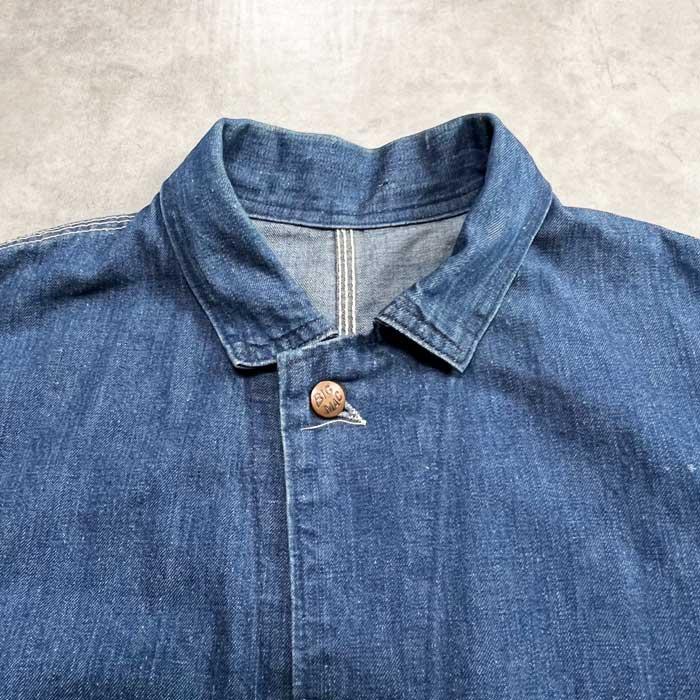 BIG MAC 60'S Denim Chore Jacket SIZE/42相当 60年代 ビッグ