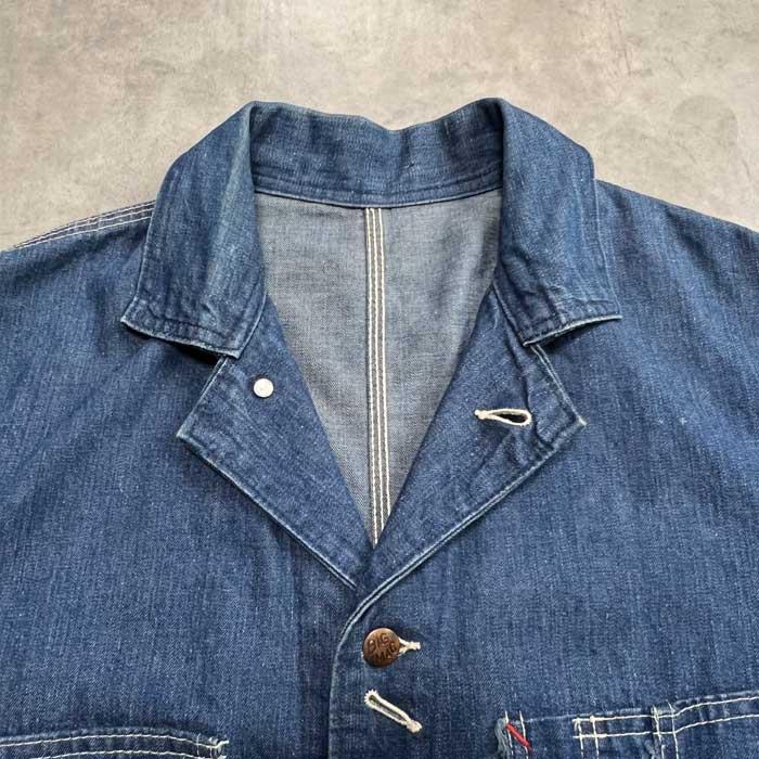 BIG MAC 60'S Denim Chore Jacket SIZE/42相当 60年代 ビッグ BIG MAC 60'S Denim Chore Jacket SIZE/42相当 60年代 ビッグ