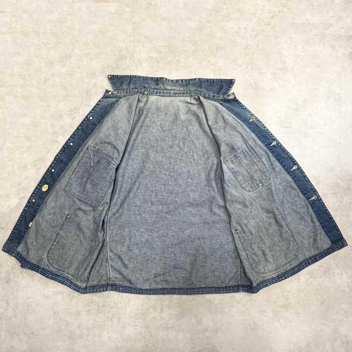 60'S BLUE BELL Denim Chore Jacket SIZE/48 60年代 ブルーベル 60'S BLUE BELL Denim Chore Jacket SIZE/48 60年代 ブルーベル