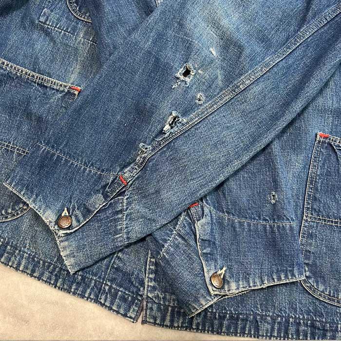 60'S BLUE BELL Denim Chore Jacket SIZE/48 60年代 ブルーベル 60'S BLUE BELL Denim Chore Jacket SIZE/48 60年代 ブルーベル