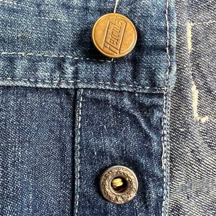 30-40'S HERCULES Buckle Back Denim Painter Pants W31/L30(実寸) 30