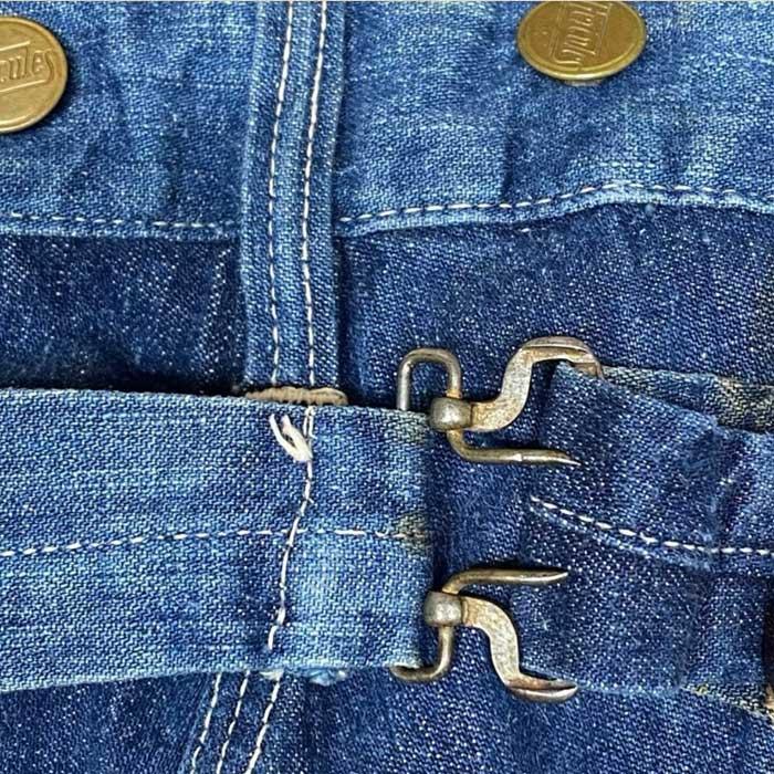 30-40'S HERCULES Buckle Back Denim Painter Pants W31/L30(実寸) 30