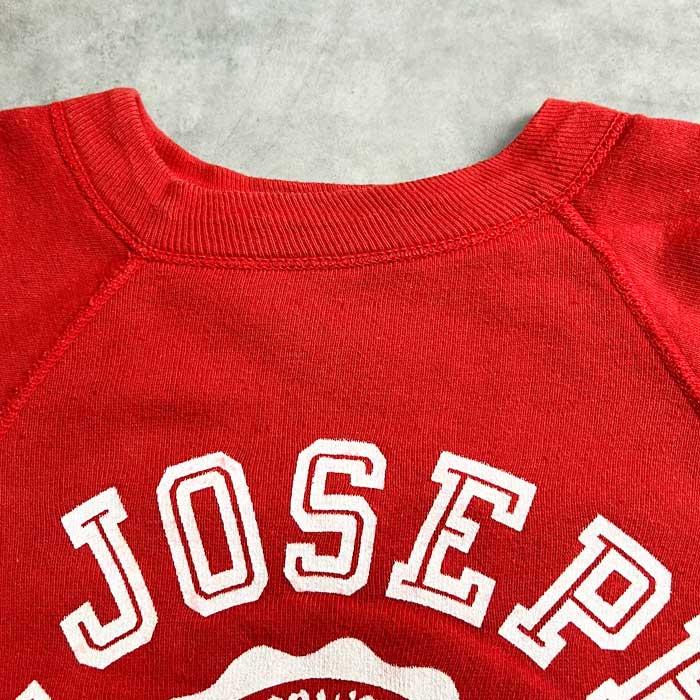 Champion 60'S CHAMPION Runner Tag Raglan Sweat Shirts RED/S