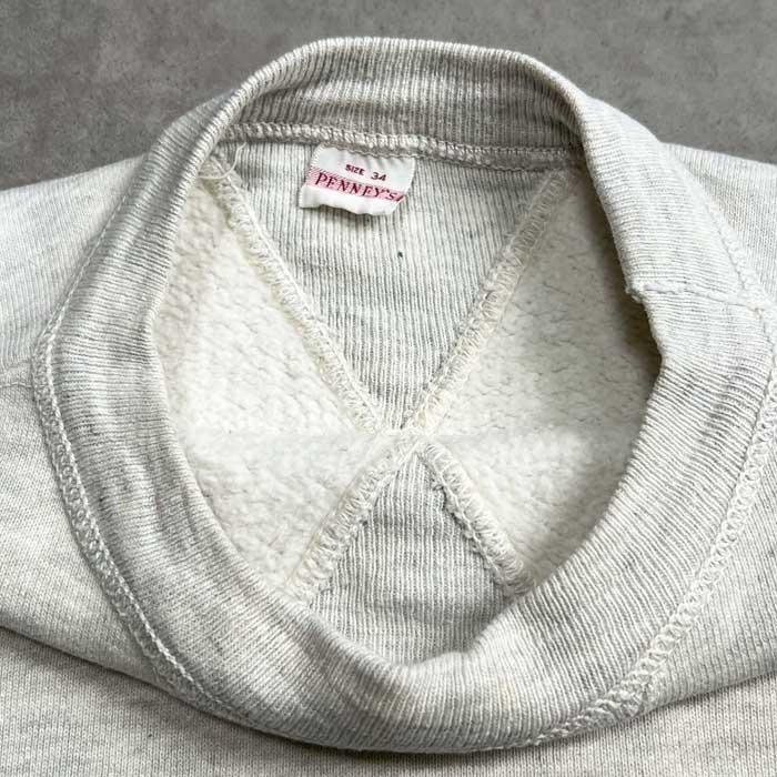 PENNEYS 40'S PENNEY'S Double V Vintage Sweat Shirts OATMEAL PENNEYS 40'S PENNEY'S Double V Vintage Sweat Shirts OATMEAL