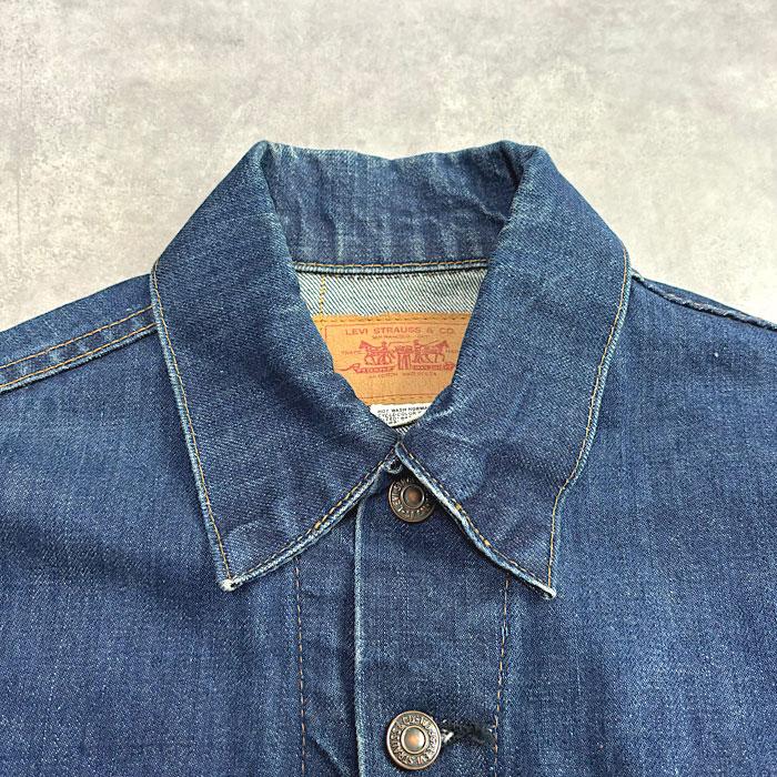 70's LEVI'S 70505-0217 Denim Trucker Jacket SIZE/34 Made in USA 70