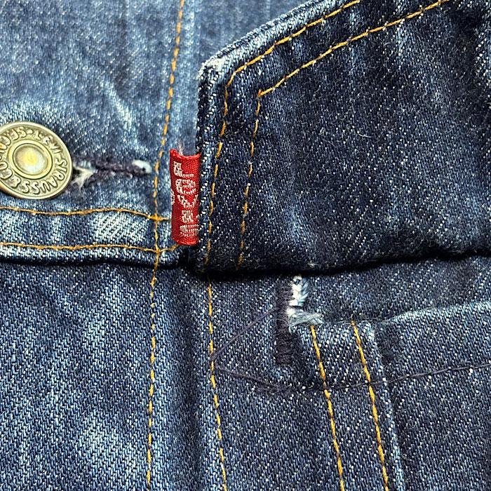 70's LEVI'S 70505-0217 Denim Trucker Jacket SIZE/38 Made in USA 70