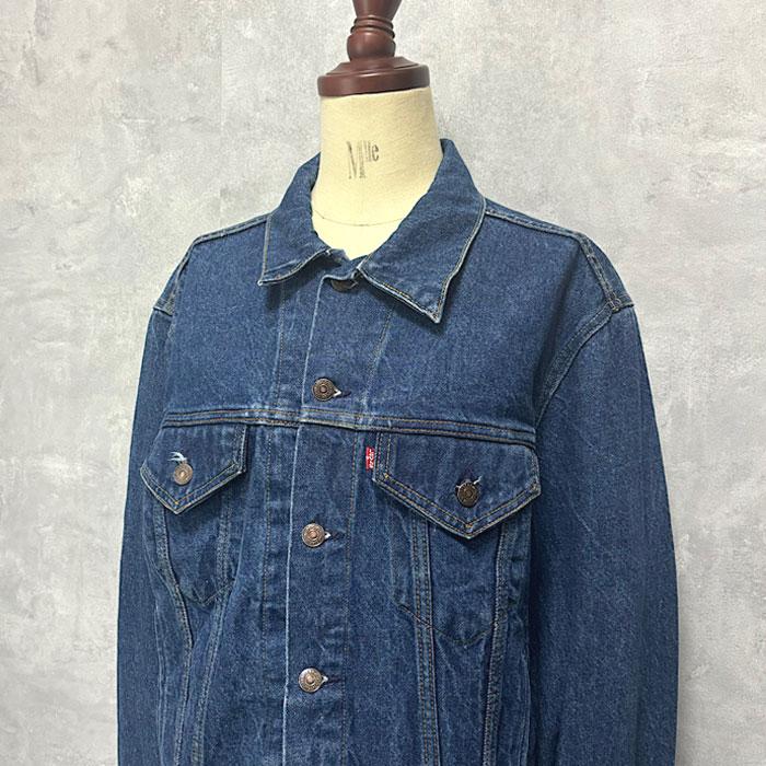 80's LEVI'S 70506-0216 Denim Trucker Jacket SIZE/46R Made in 80's LEVI'S 70506-0216 Denim Trucker Jacket SIZE/46R Made in