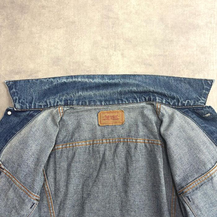 80's LEVI'S 70506-0216 Denim Trucker Jacket SIZE/48 Made in 80's LEVI'S 70506-0216 Denim Trucker Jacket SIZE/48 Made in
