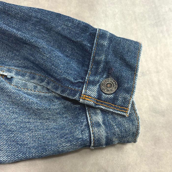 80's LEVI'S 70506-0216 Denim Trucker Jacket SIZE/48 Made in 80's LEVI'S 70506-0216 Denim Trucker Jacket SIZE/48 Made in