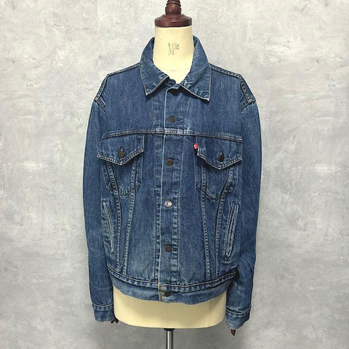 80's LEVI'S 70506-0216 Denim Trucker Jacket SIZE/48 Made in 80's LEVI'S 70506-0216 Denim Trucker Jacket SIZE/48 Made in