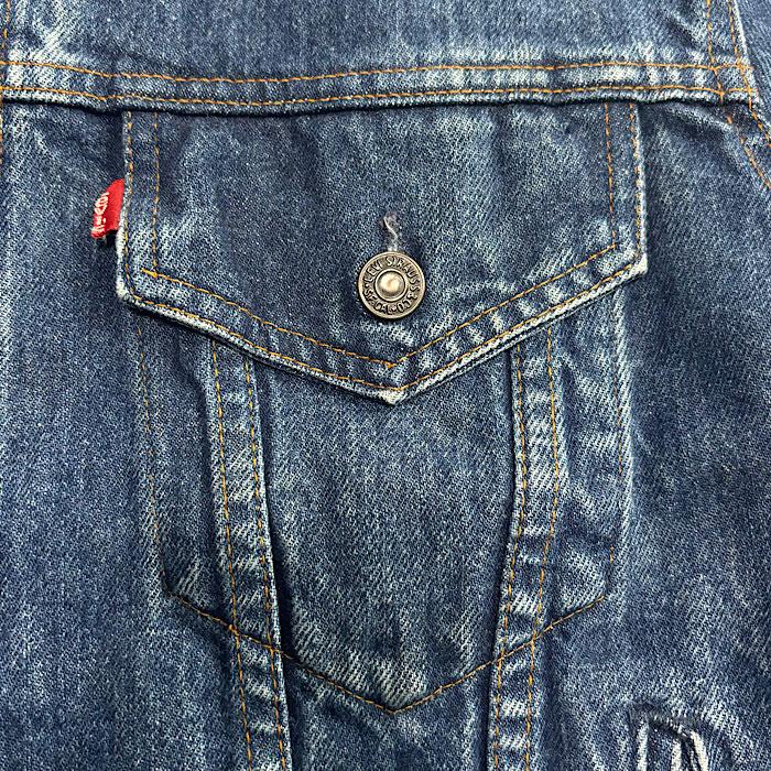 80's LEVI'S 70506-0216 Denim Trucker Jacket SIZE/48 Made in 80's LEVI'S 70506-0216 Denim Trucker Jacket SIZE/48 Made in