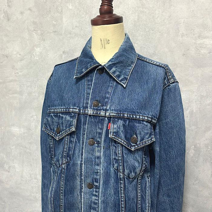 80's LEVI'S 70506-0216 Denim Trucker Jacket SIZE/40 Made in