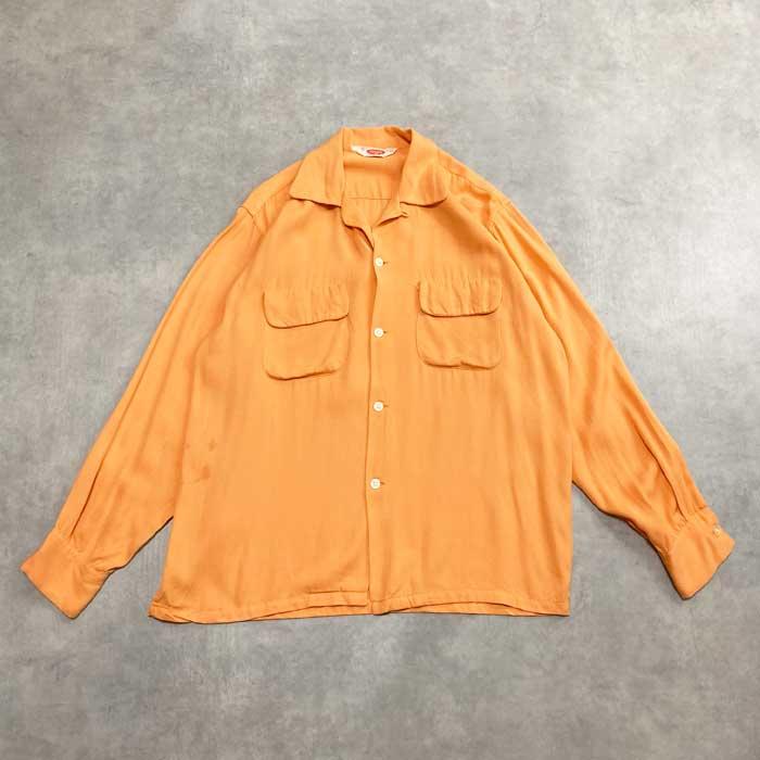 1950's PILGRIM レーヨンシャツ カリフォルニア アメリカ製 USA 1950's PILGRIM レーヨンシャツ カリフォルニア アメリカ製 USA