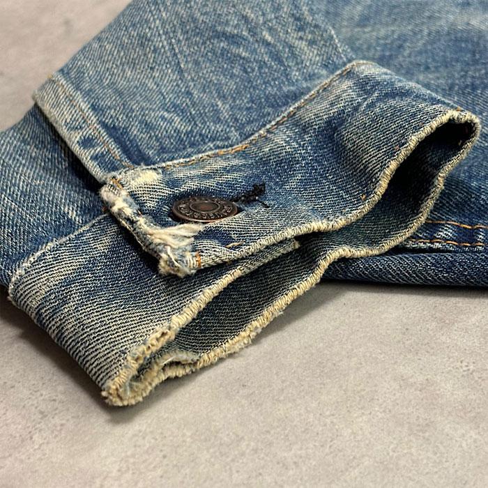 【70s】levisリーバイス デニムジャケット 70505 usa製 44 70's LEVI'S 70505-0217 Denim Trucker Jacket SIZE/42 Made in