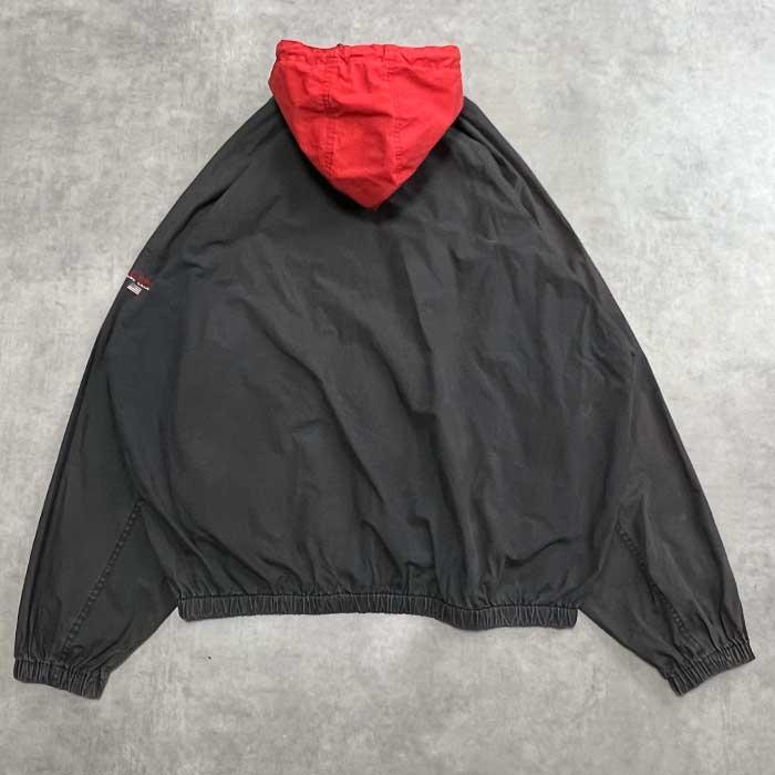 POLO RALPH LAUREN 90'S SPORTS Zip Up Hooded Jacket BLACK/L 90年代