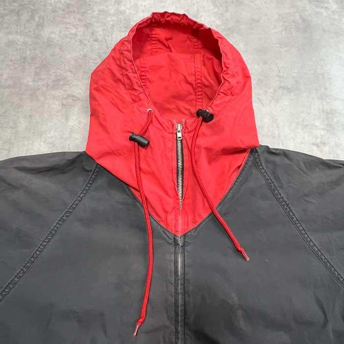 POLO RALPH LAUREN 90'S SPORTS Zip Up Hooded Jacket BLACK/L 90年代